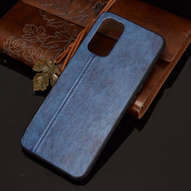 Cover Oppo A54 5g / A74 5g Couture Lædereffekt