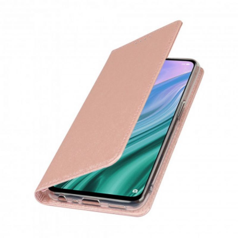 Flip Cover Oppo A54 5g / A74 5g Blødt Læderstil Med Rem