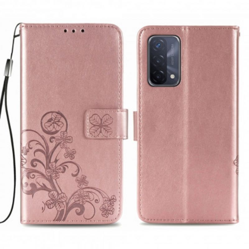 Flip Cover Oppo A54 5g / A74 5g Firkløver