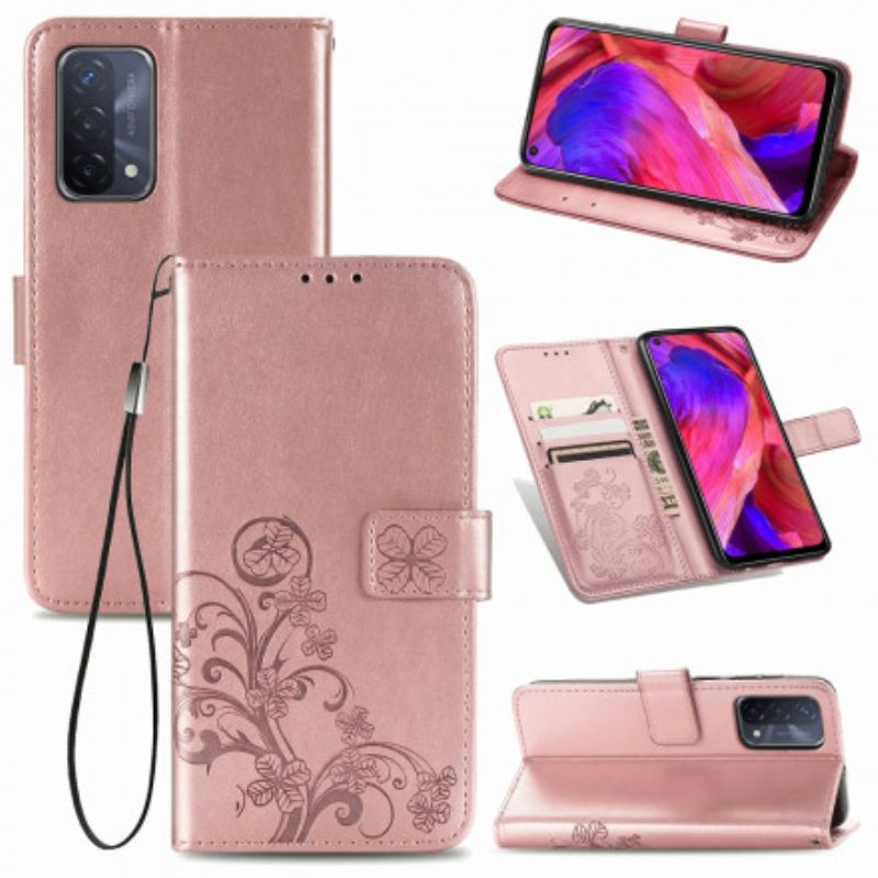 Flip Cover Oppo A54 5g / A74 5g Firkløver