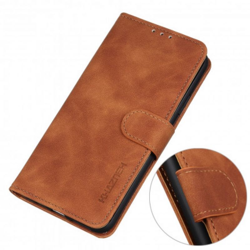 Flip Cover Oppo A54 5g / A74 5g Khazneh Vintage Mat Lædereffekt