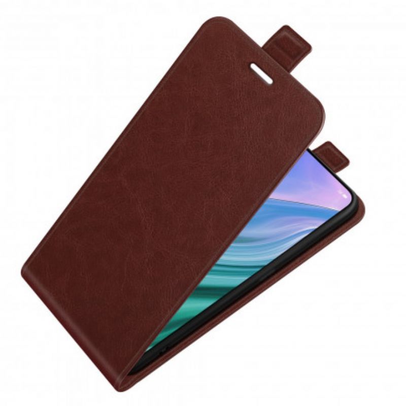 Flip Cover Oppo A54 5g / A74 5g Lædereffekt Lodret Klap