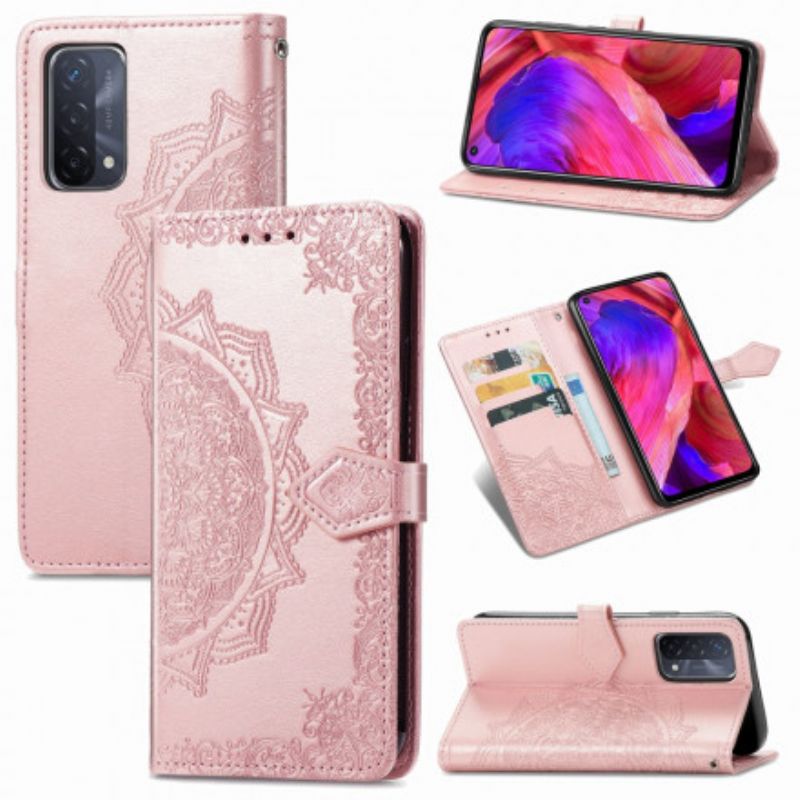 Flip Cover Oppo A54 5g / A74 5g Mandala Middelalder