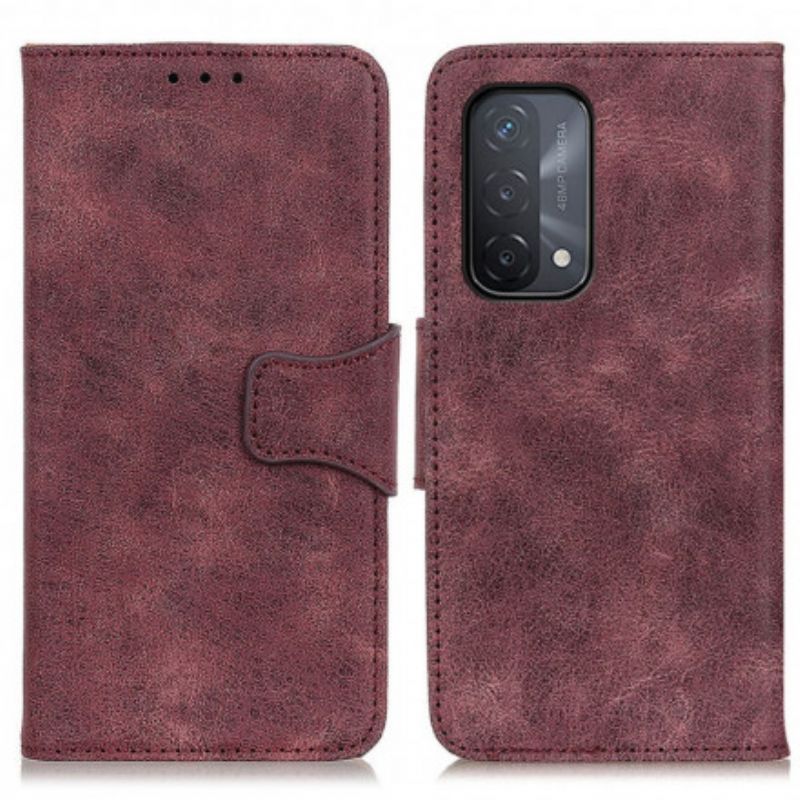 Flip Cover Oppo A54 5g / A74 5g Vintage Split Læder