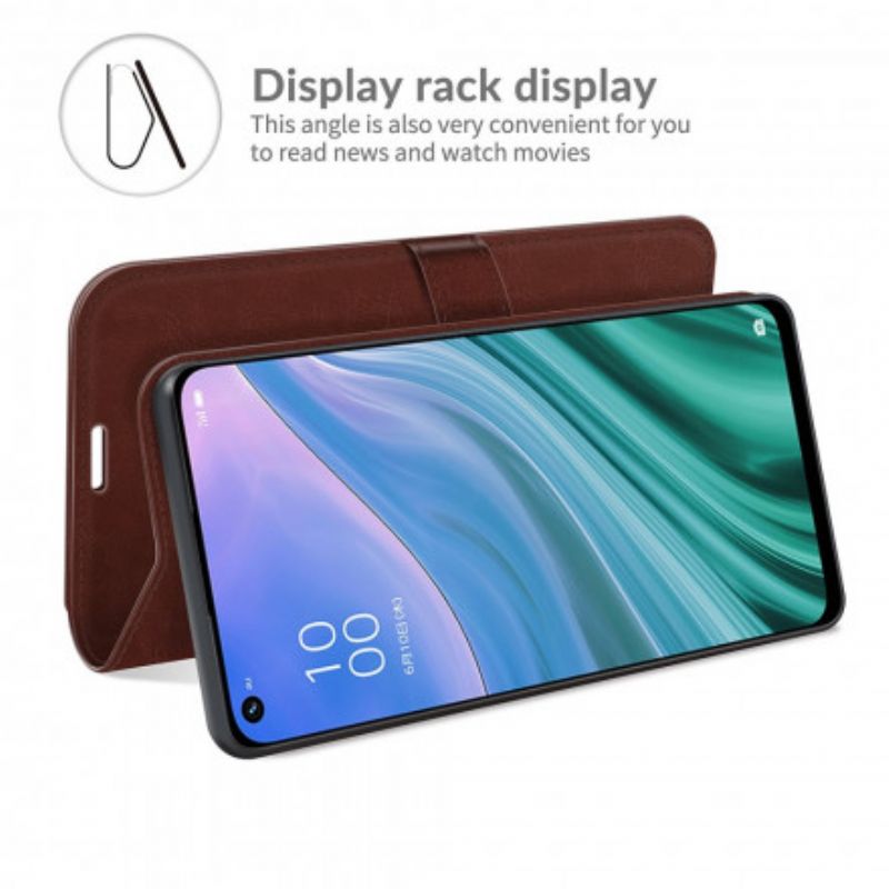 Læder Cover Oppo A54 5g / A74 5g Kunstlæder Ultra