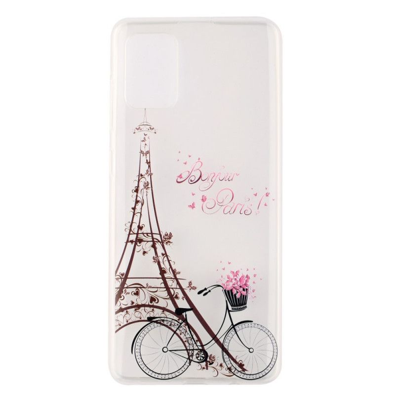 Cover Huawei Y5p Gennemsigtig Hej Paris