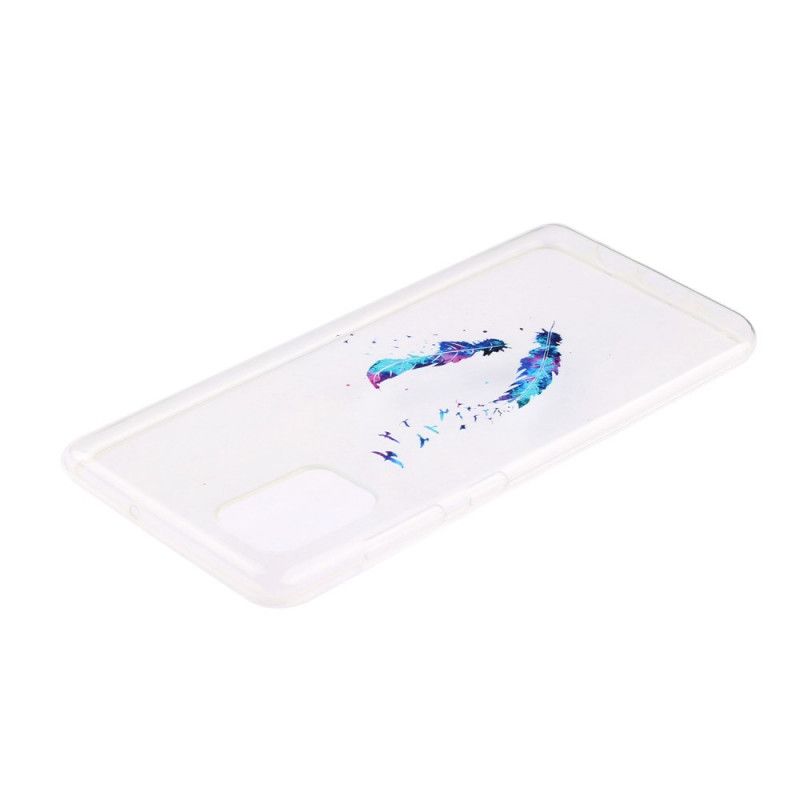 Cover Huawei Y5p Gennemsigtige Fjer Original