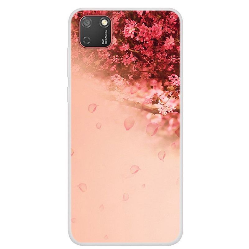 Cover Huawei Y5p Gennemsigtigt Romantisk Træ