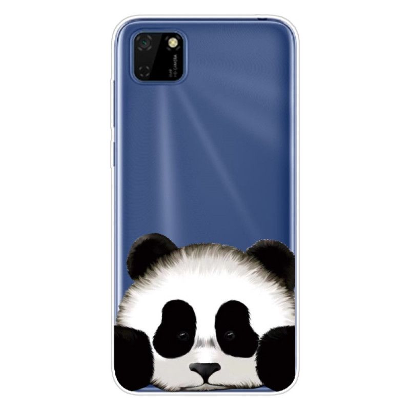 Cover Huawei Y5p Mobilcover Gennemsigtig Panda