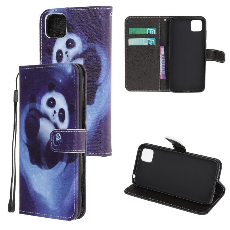 Flip Cover Huawei Y5p Mobilcover Pandarum Med Rem