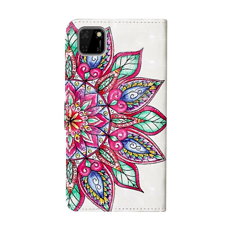 Flip Cover Huawei Y5p Mobilcover Trukket Mandala