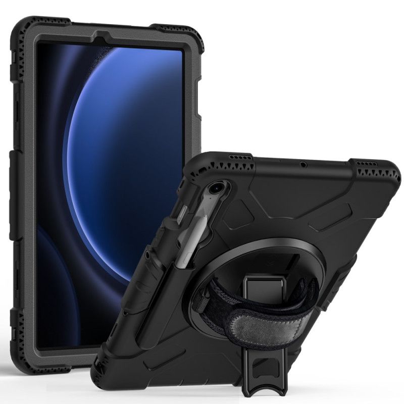 Cover Samsung Galaxy Tab S9 Fe Støtte Og Skulderrem