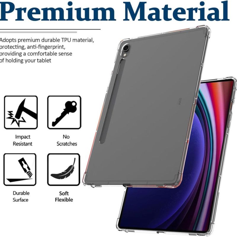 Cover Til Samsung Galaxy Tab S9 Fe Gennemsigtig Hd