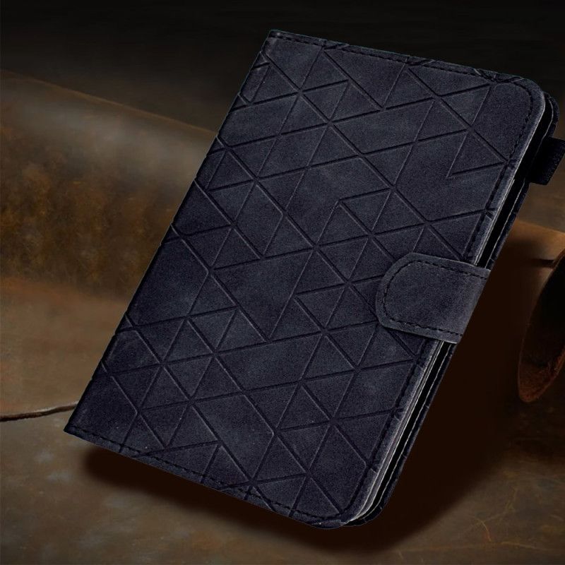 Flip Cover Samsung Galaxy Tab S9 Fe Geometrisk Mønster