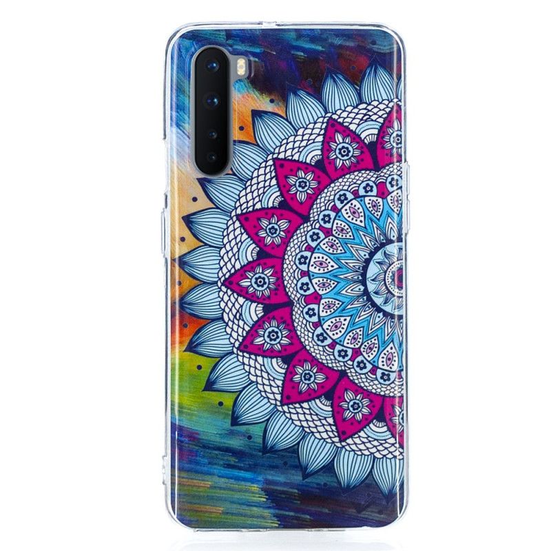 Cover for OnePlus Nord Fluorescerende Mandala