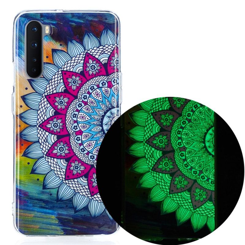 Cover for OnePlus Nord Fluorescerende Mandala