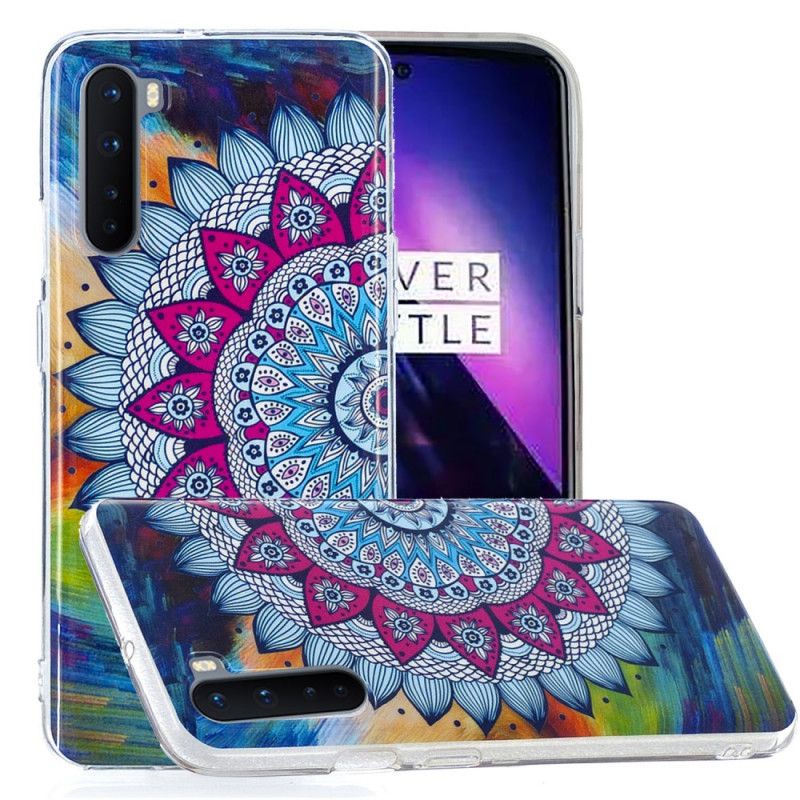 Cover for OnePlus Nord Fluorescerende Mandala