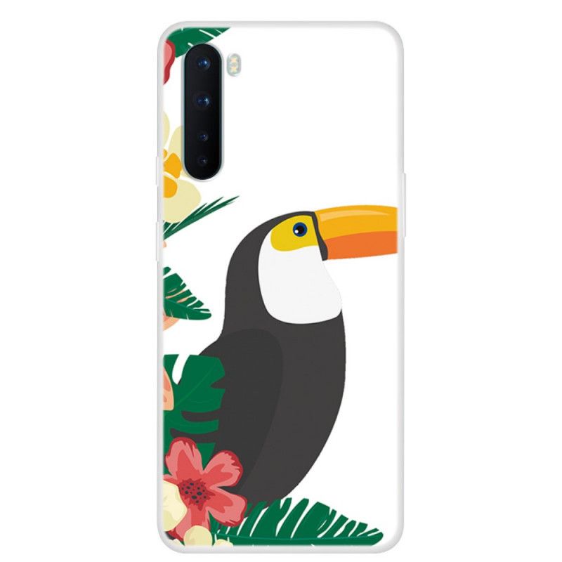 Cover for OnePlus Nord Gennemsigtig Tukan I Junglen