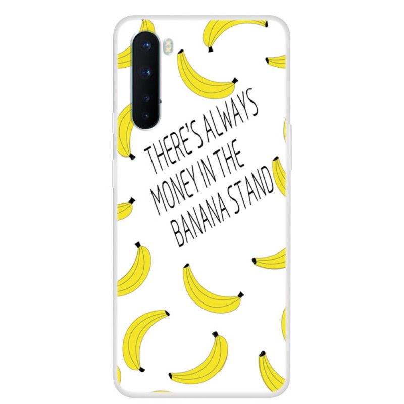 Cover for OnePlus Nord Gennemsigtige Bananpenge