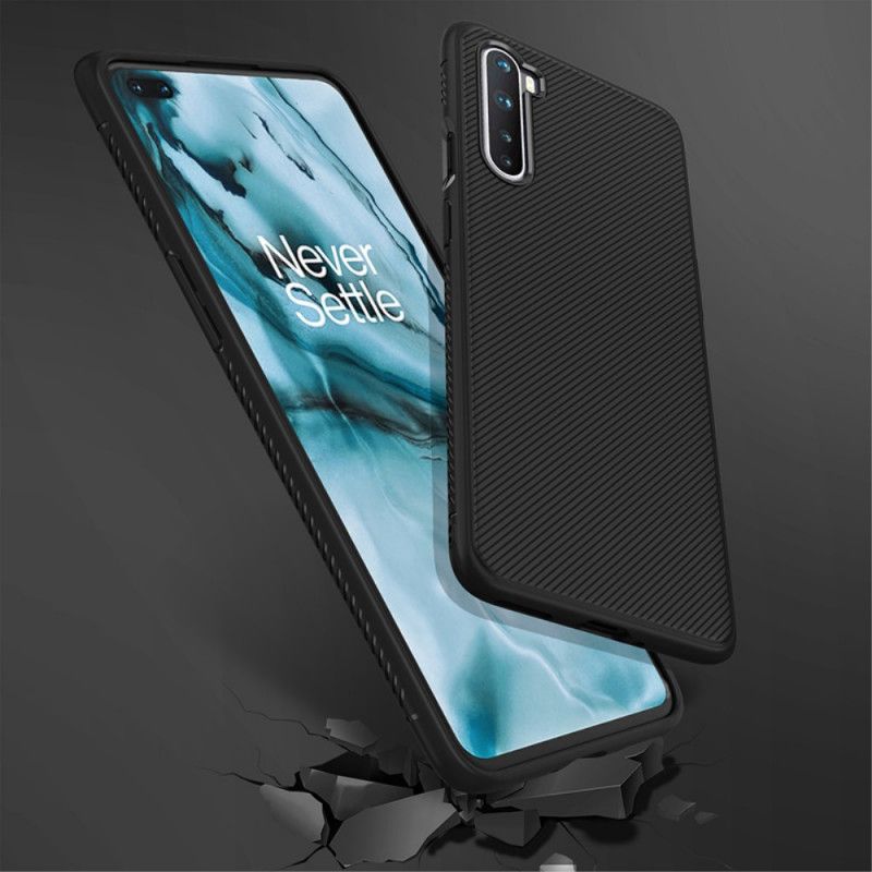 Cover for OnePlus Nord Sort Jazzserie Twill