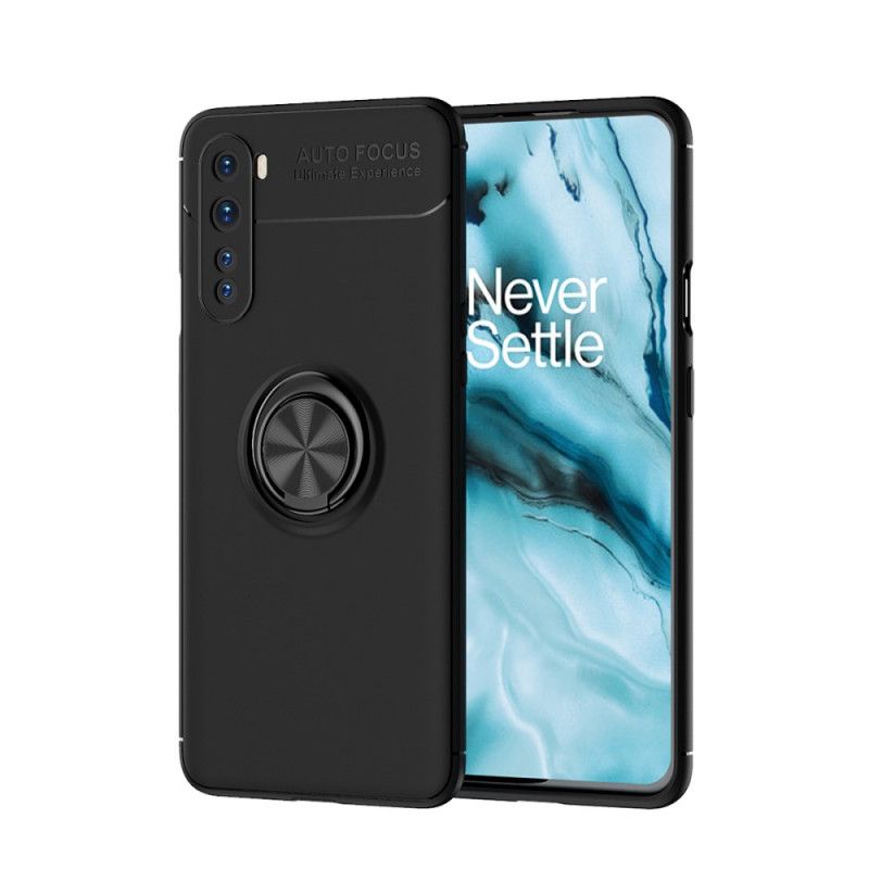 Cover for OnePlus Nord Sort Roterende Ring