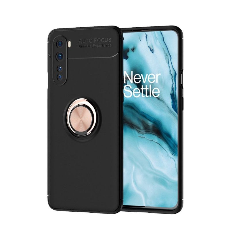 Cover for OnePlus Nord Sort Roterende Ring