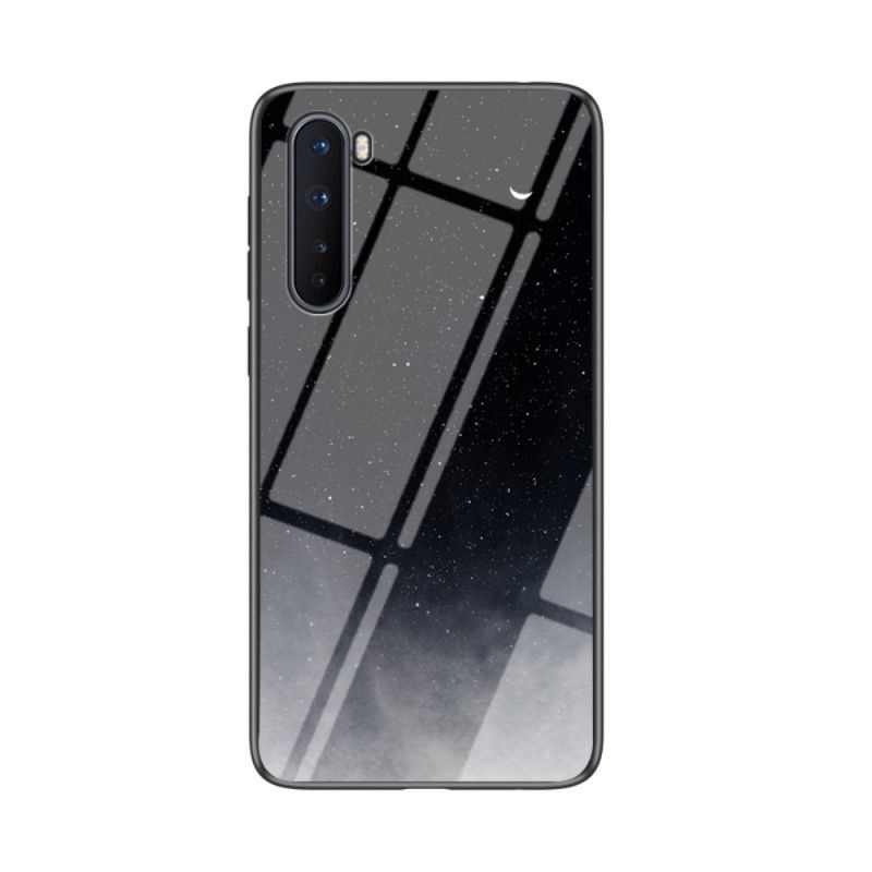 Cover for OnePlus Nord Sort Skønhedshærdet Glas