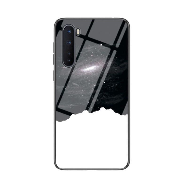 Cover for OnePlus Nord Sort Skønhedshærdet Glas