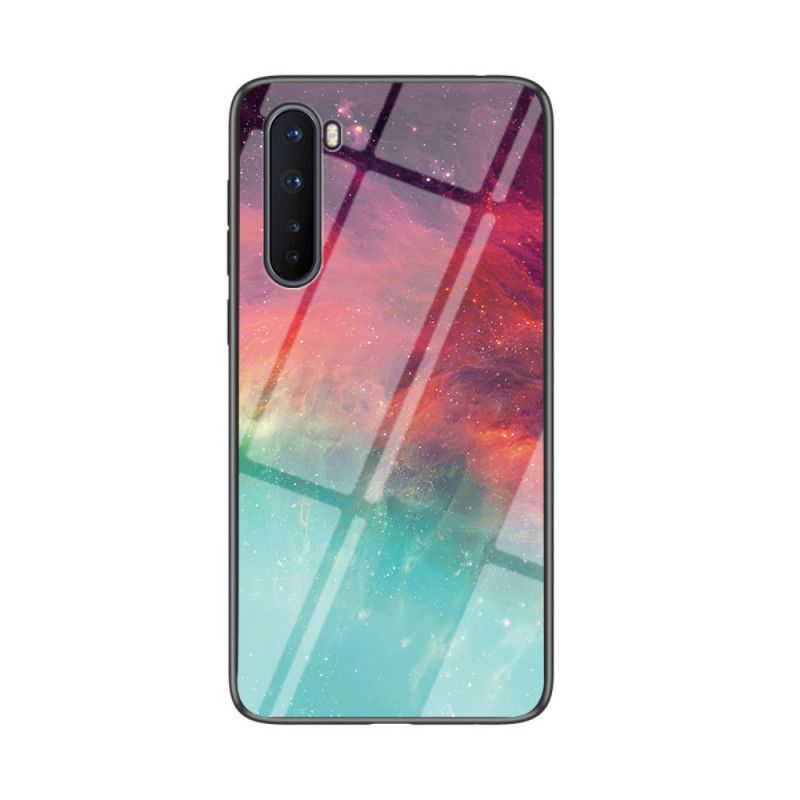 Cover for OnePlus Nord Sort Skønhedshærdet Glas