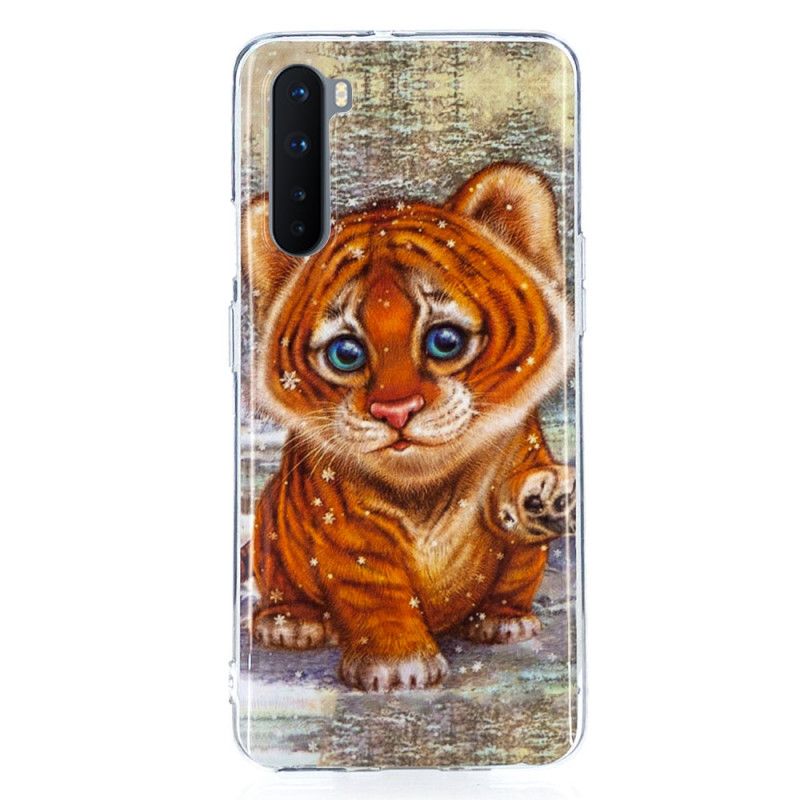 Cover OnePlus Nord Baby Tiger