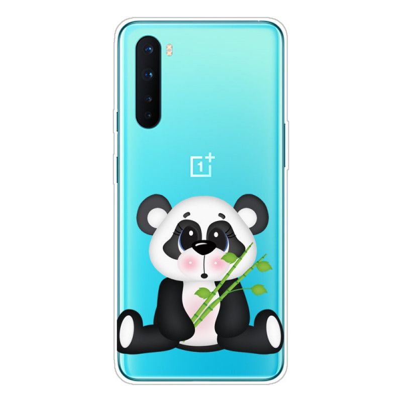 Cover OnePlus Nord Gennemsigtig Trist Panda Beskyttelse