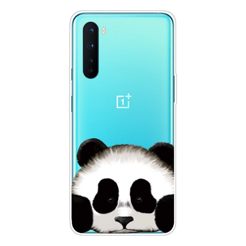 Cover OnePlus Nord Mobilcover Gennemsigtig Panda