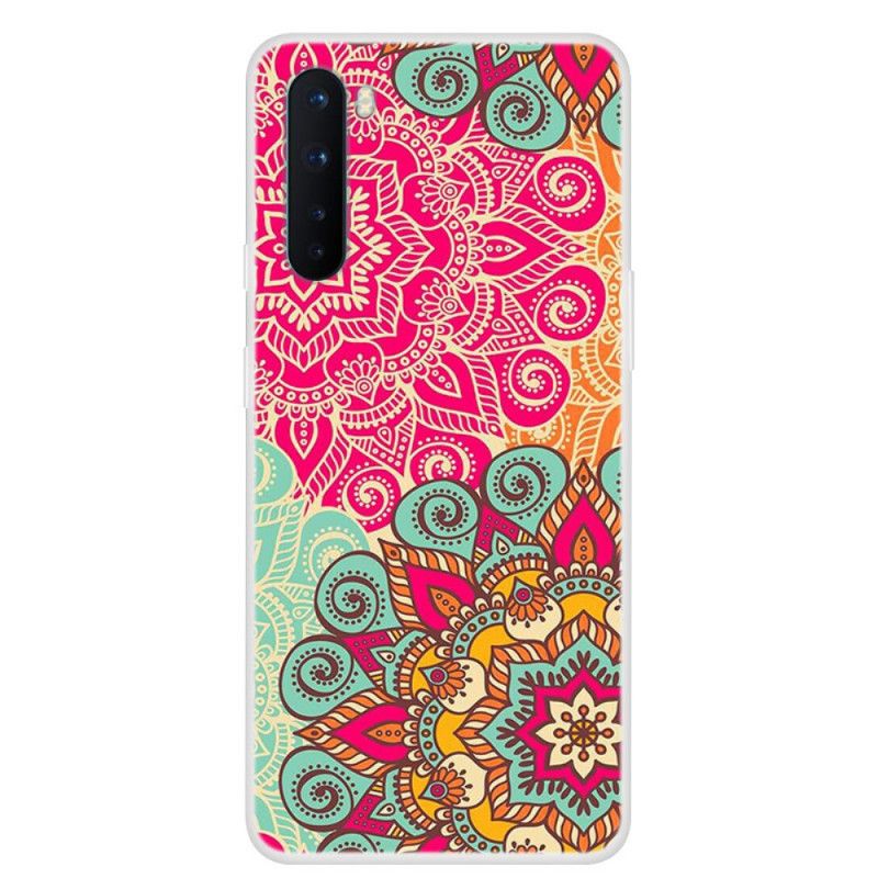 Cover OnePlus Nord Mobilcover Mandala-Trend