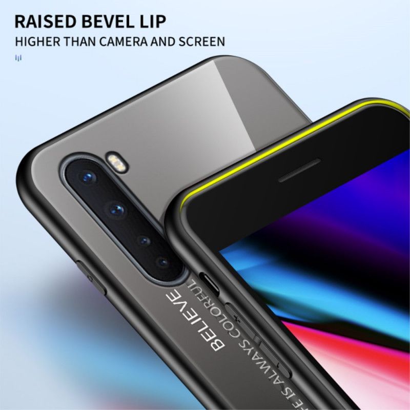 Cover OnePlus Nord Sort Hej Hærdet Glas