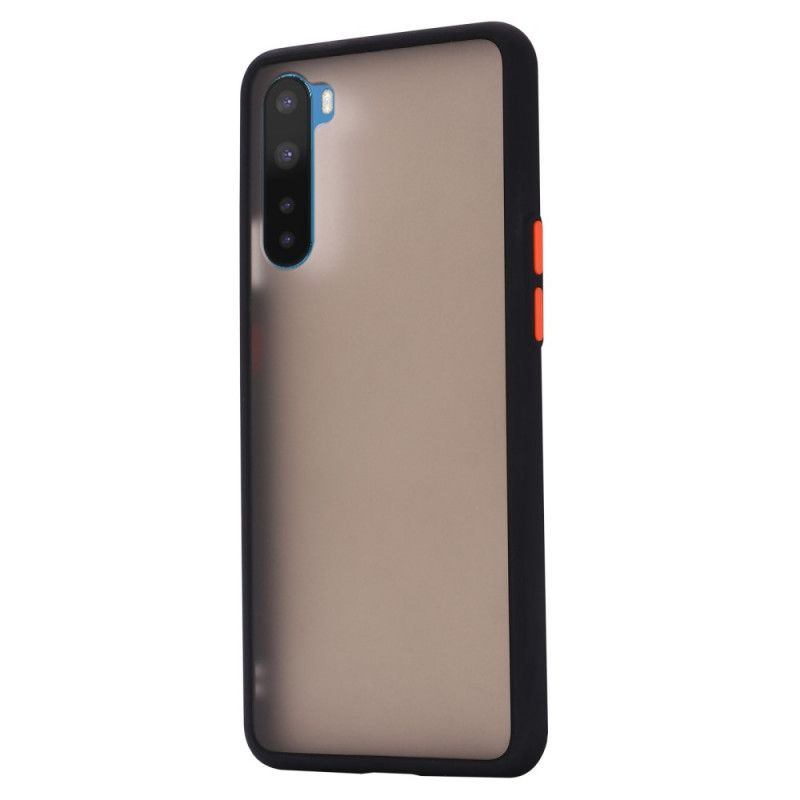 Cover OnePlus Nord Sort Hybridfarvede Kanter