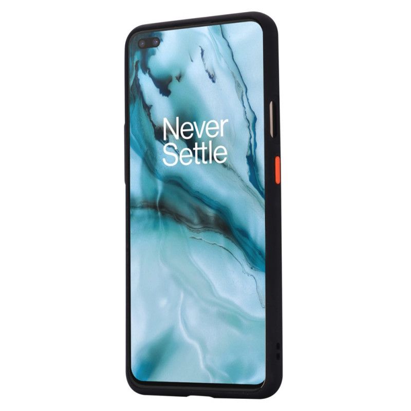 Cover OnePlus Nord Sort Hybridfarvede Kanter