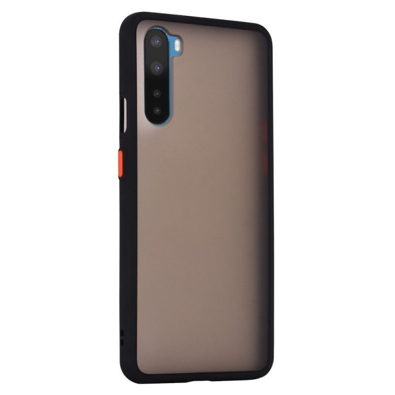 Cover OnePlus Nord Sort Hybridfarvede Kanter