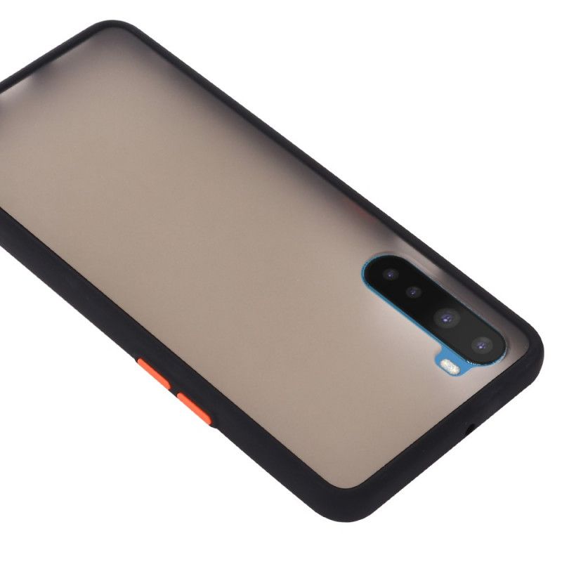 Cover OnePlus Nord Sort Hybridfarvede Kanter