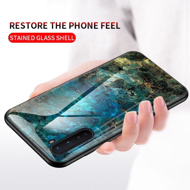 Cover OnePlus Nord Sort Premumfarver I Hærdet Glas