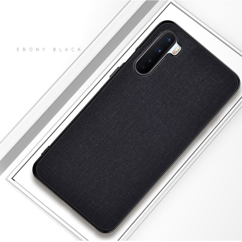 Cover OnePlus Nord Sort Stoftekstur Original