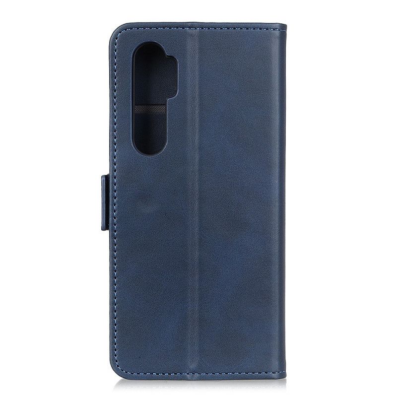 Flip Cover Læder for OnePlus Nord Sort Dobbelt Flap