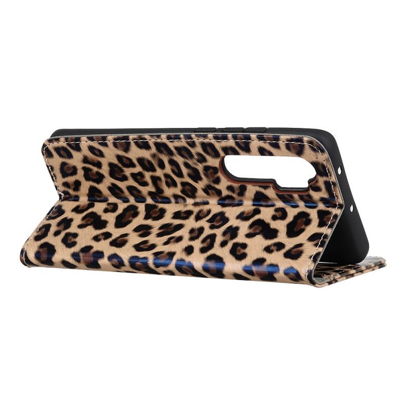 Flip Cover OnePlus Nord Mobilcover Leopard