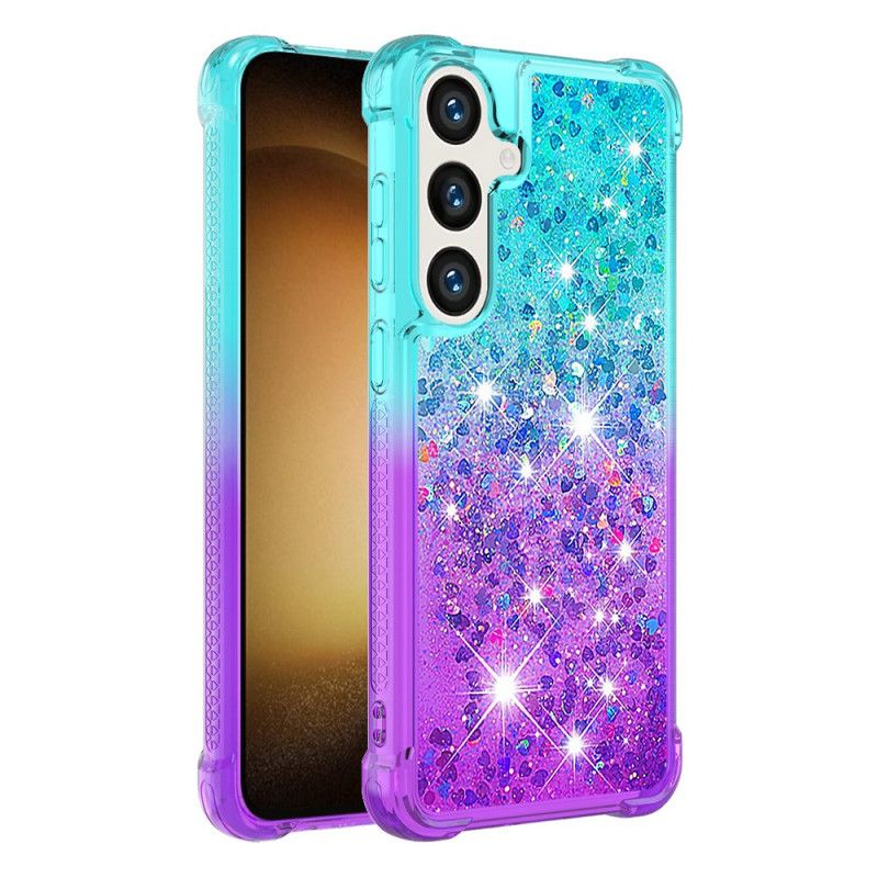 Cover Samsung Galaxy S24 Plus 5g Flydende Glitter