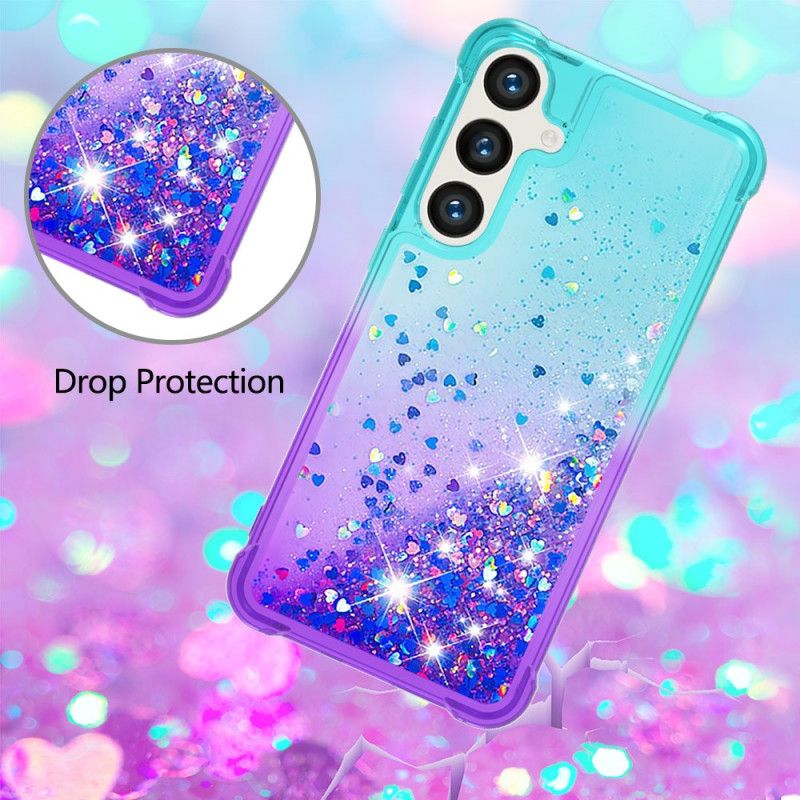 Cover Samsung Galaxy S24 Plus 5g Flydende Glitter