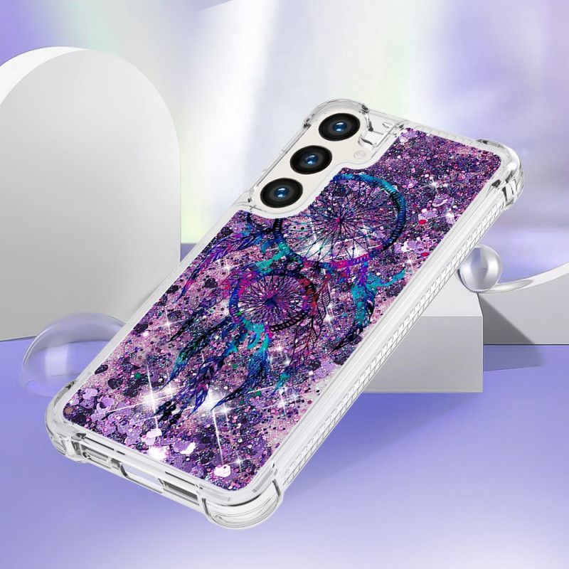 Cover Samsung Galaxy S24 Plus 5g Flydende Glitter Drømmefanger