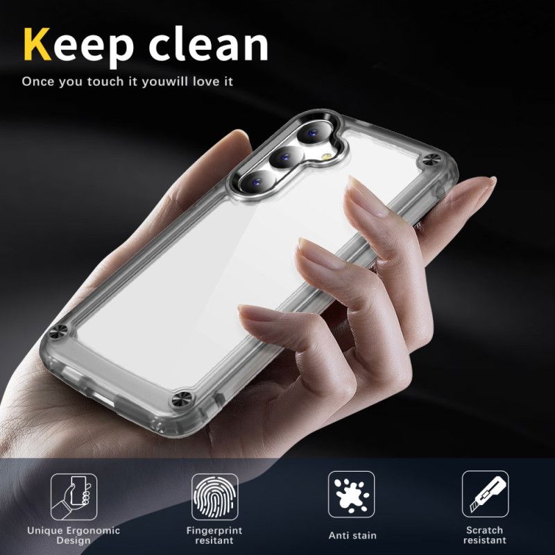 Cover Samsung Galaxy S24 Plus 5g Gennemsigtige Kanter Kofanger