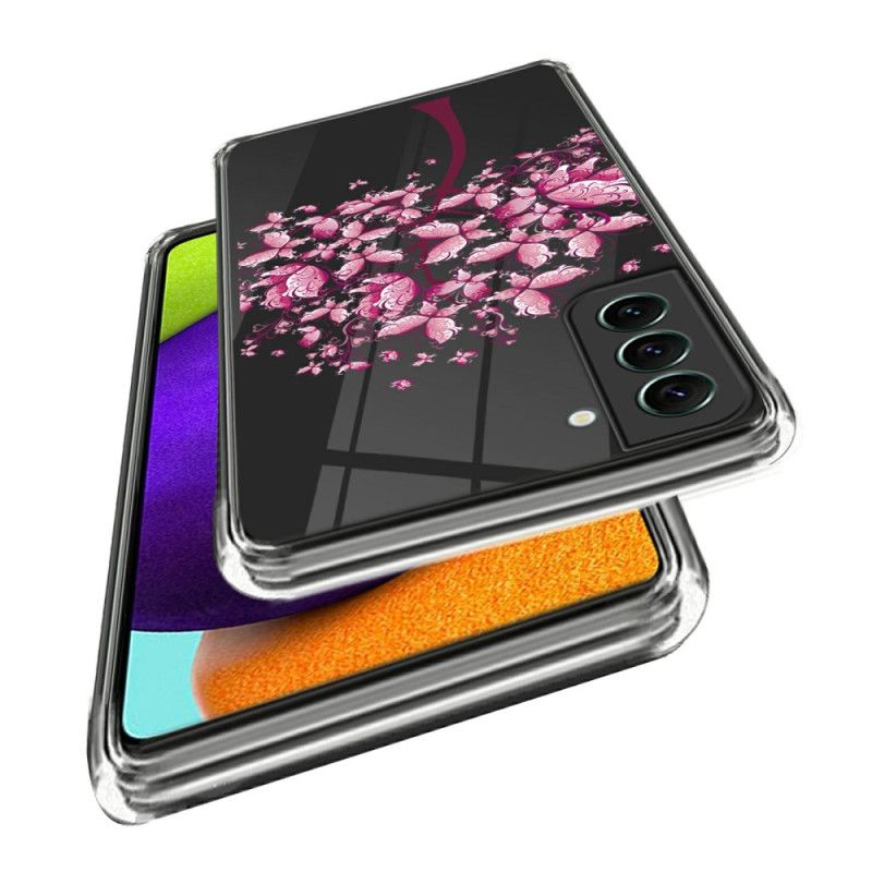 Cover Samsung Galaxy S24 Plus 5g Lyserøde Blomster