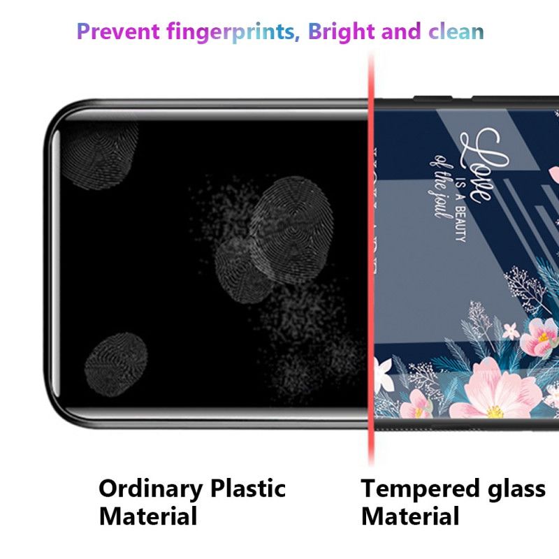 Cover Samsung Galaxy S24 Plus 5g Rødt Hjerte Hærdet Glas