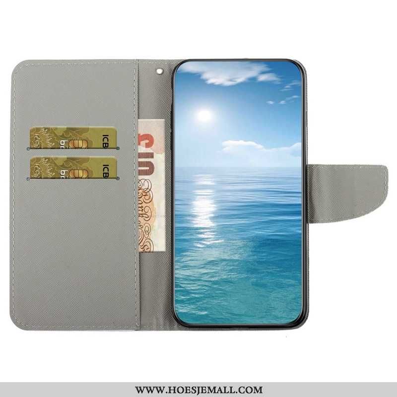 Flip Cover Samsung Galaxy S24 Plus 5g Etnisk Stil Med Rem