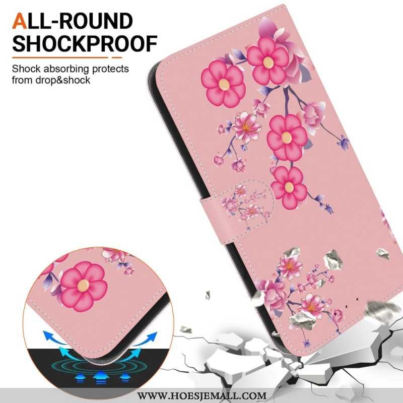 Flip Cover Samsung Galaxy S24 Plus 5g Sakura Rem